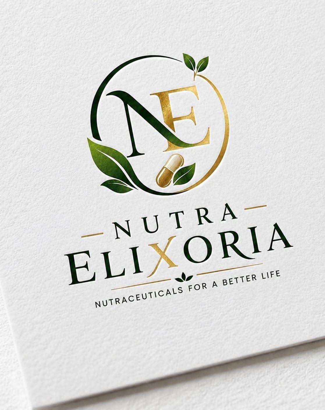 Nutra Elixoria logo — nutraceuticals for a better life